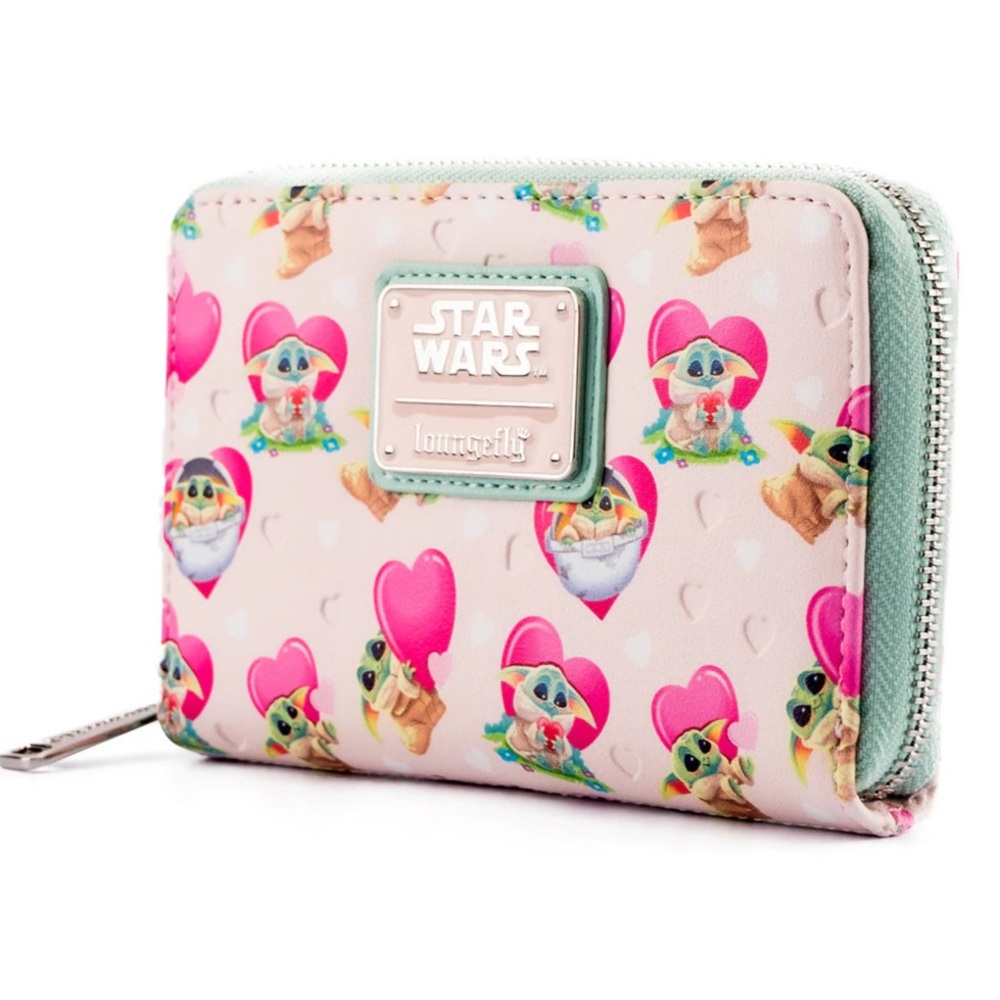 Loungefly Disney Star Wars Grogu Valentine Wallet